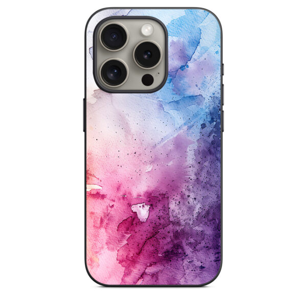 iphone 15 pro back cover N1 Colorful Watercolor Canvas Background 04 MMC 4 iPhone 15 Pro Back Cover Colorplus