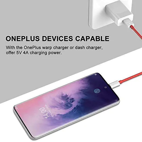 dashcable3 Dash Cable Oneplus / Warp Type C Charging Charger Cable Compatible for One Plus 3/ 3T / 5/5T/6/6T/7/7Pro/7T/7T PRO/NORD/ 8/8 Pro/8T